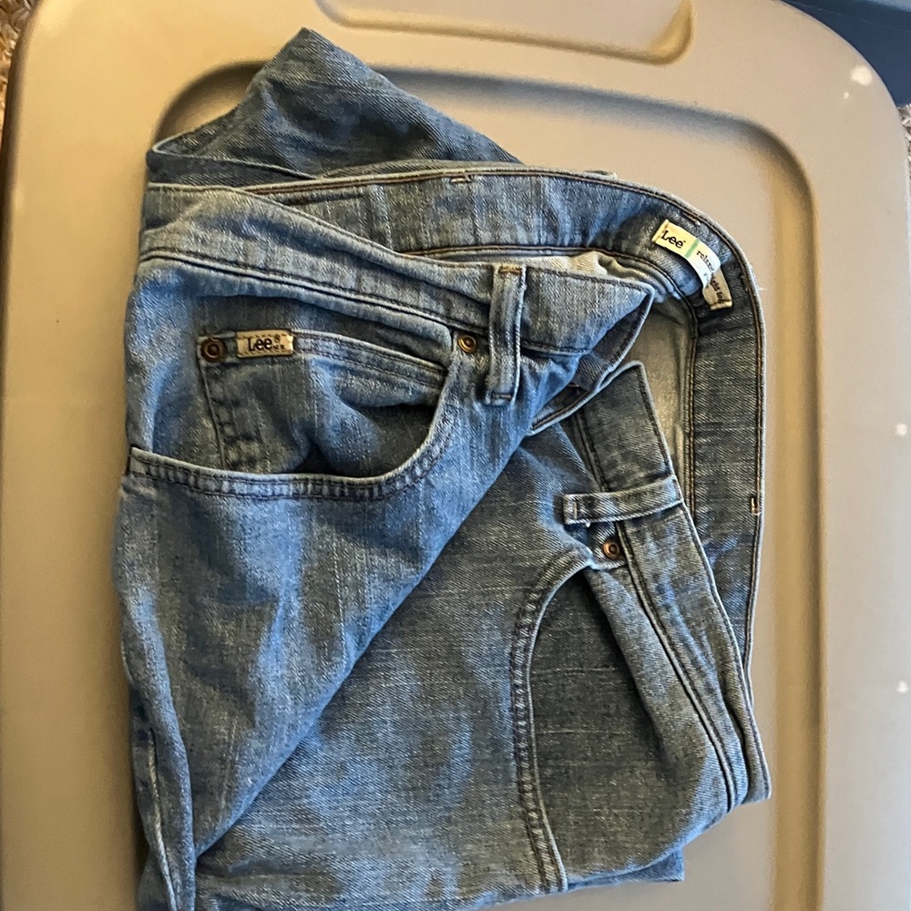 Lee Relaxed Straight Leg Denim Pants